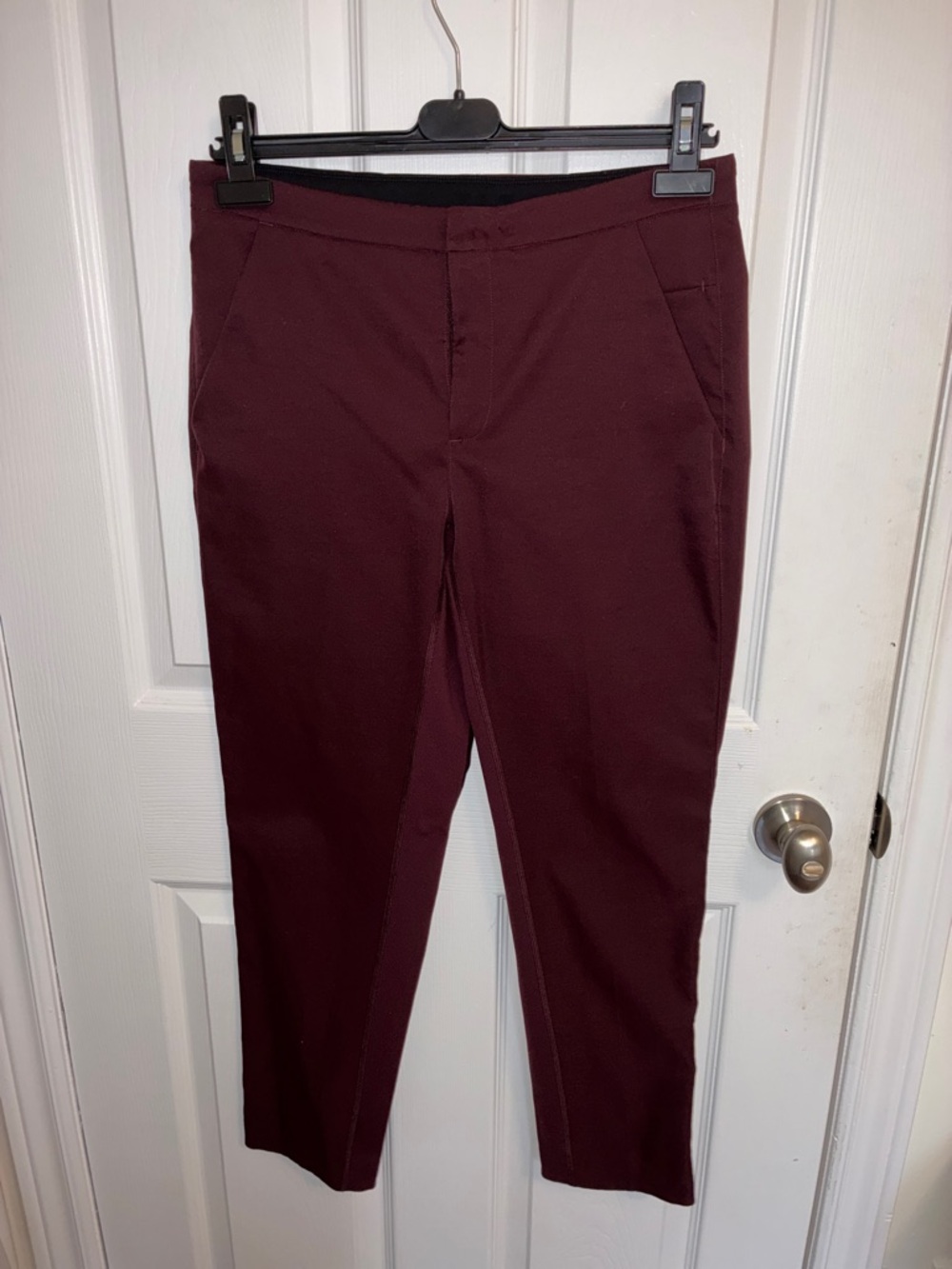 lululemon athletica Women's Burgundy Ponte Straight Pants